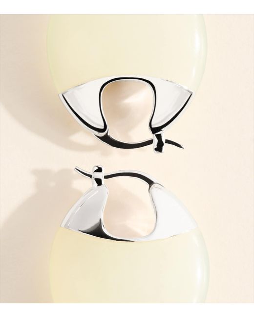 LIE STUDIO Natural Sterling The Erin Earrings