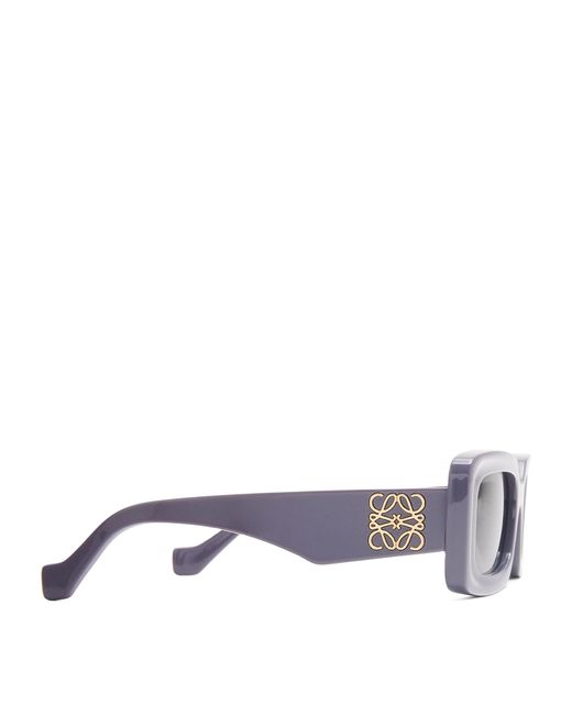 Loewe Gray Rectangular Sunglasses