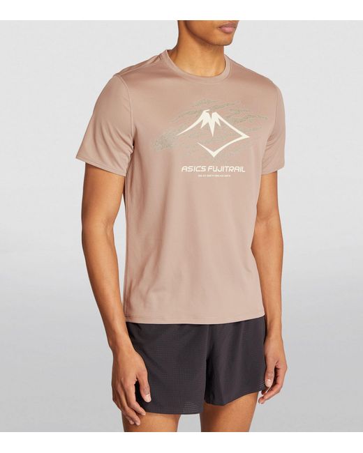 Asics Natural Fujitrail T-shirt for men