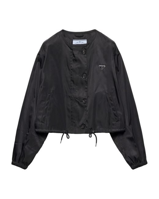 Prada Black Re-Nylon Blouson Jacket