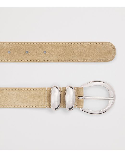 Sandro Natural Suede Belt