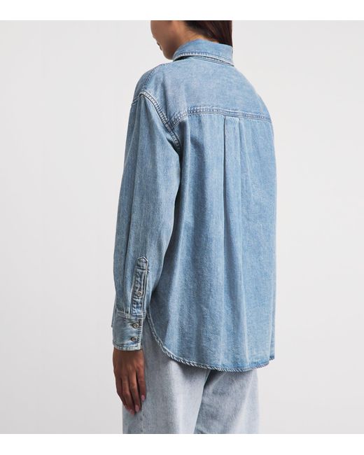 Rag & Bone Blue Connie Denim Shirt