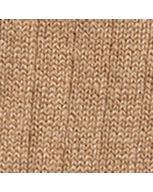 Pantherella White Cashmere-Blend Waddington Socks for men
