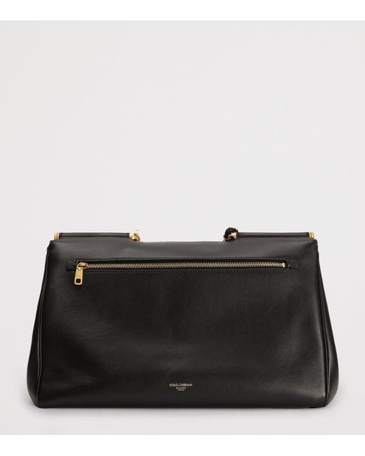 Dolce & Gabbana Black Leather My Sicily Bag