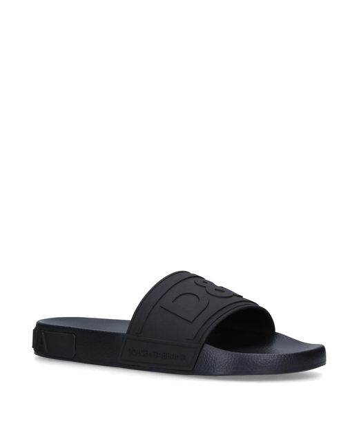 dolce & gabbana slides men