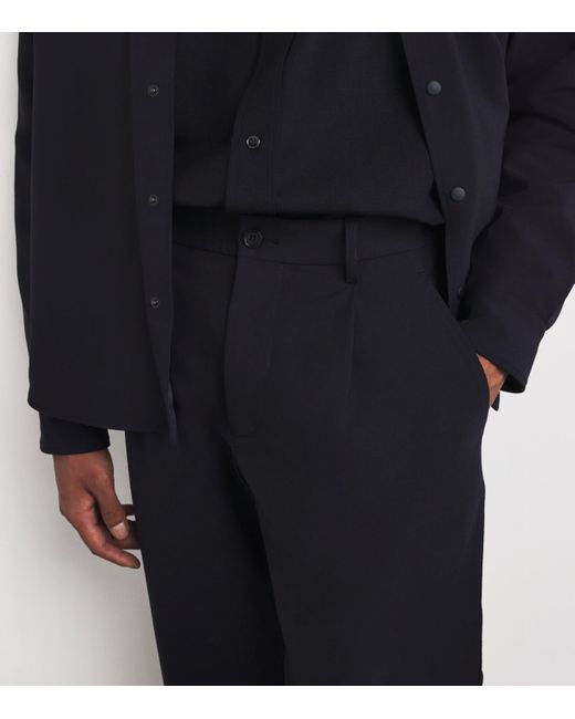 Aspesi Blue Straight Trousers for men
