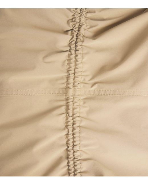 Yves Salomon Natural Fox-Rabbit Blended-Cotton Parka