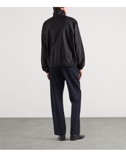 Prada Black Re-Nylon Bomber Jacket for men