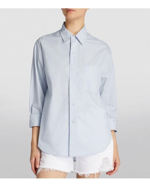 Citizens of Humanity Blue Cotton Kayla Shirt