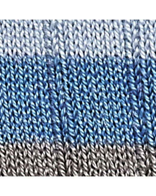 Paul Smith Blue Ribbed Stripe Socks for men
