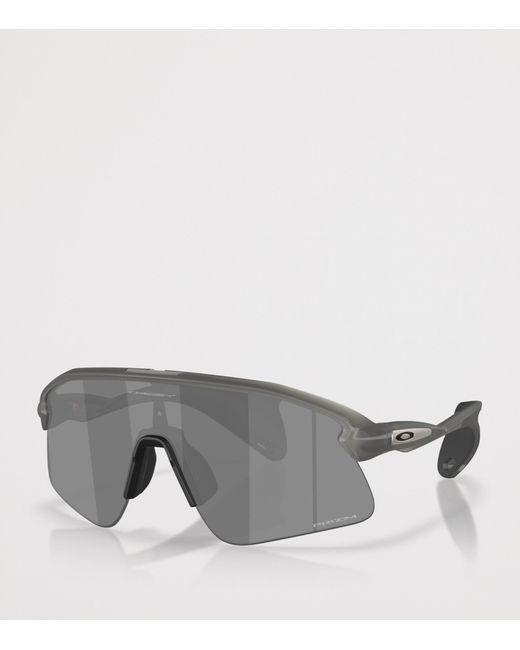 Oakley Gray Stunt Devil Rectangle Sunglasses