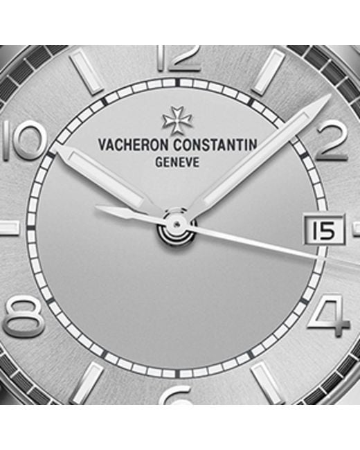 Vacheron Constantin Gray Stainless Steel Fiftysix Watch