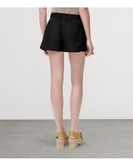 Loewe Black X Paula's Ibiza Pleated Skort