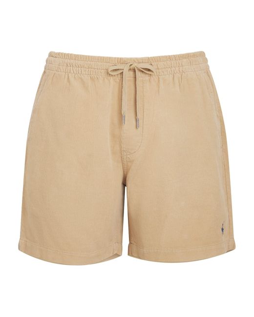Polo Ralph Lauren Natural Cotton Corduroy Prepster Shorts for men