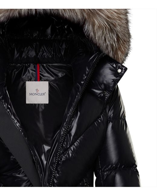 Moncler Ribafur Hooded Down Coat in 