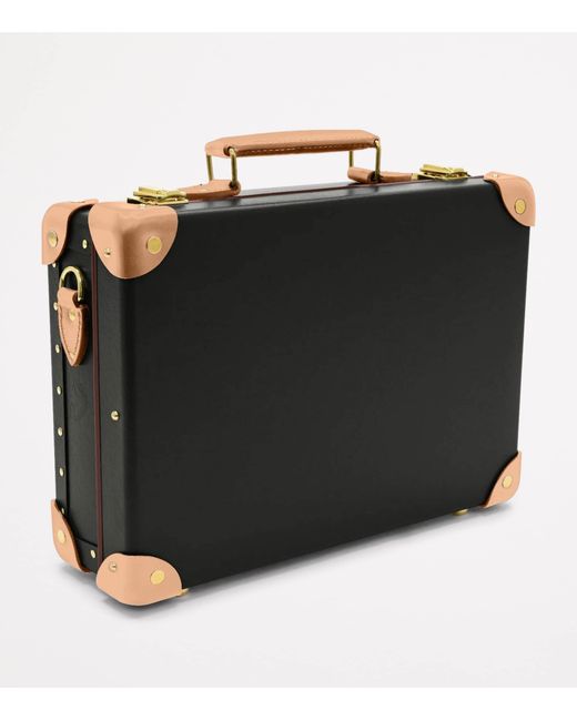 Globe-Trotter Black Safari Small Attaché