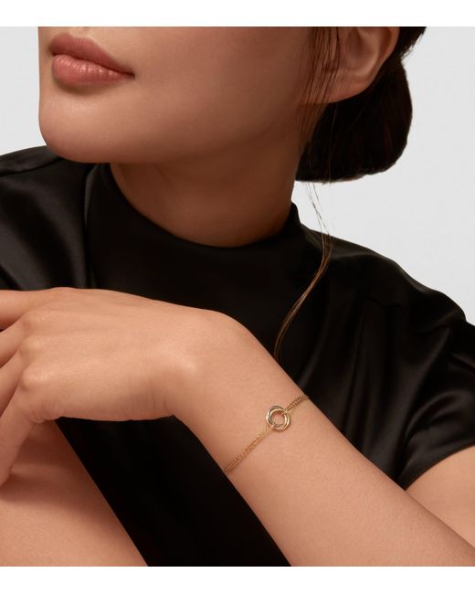 Cartier Metallic Mixed Trinity Bracelet