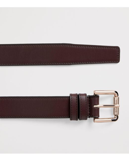 Max Mara Brown Leather Belt