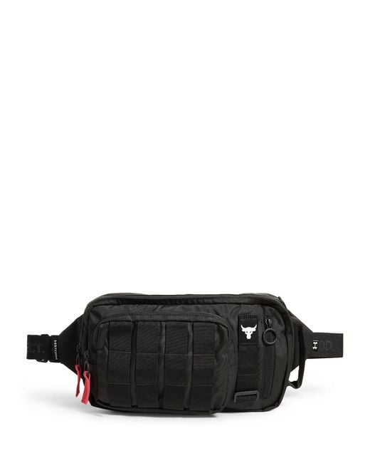 Under Armour Black Project Rock Belt Bag for men