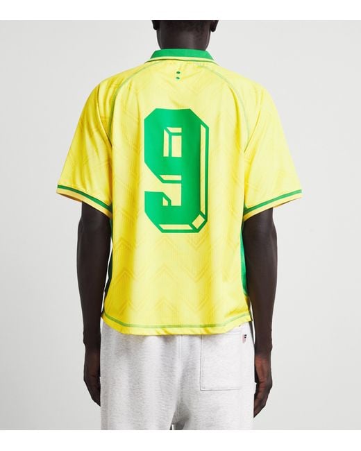 About Blank Yellow Monogram Football Jersey T-Shirt for men