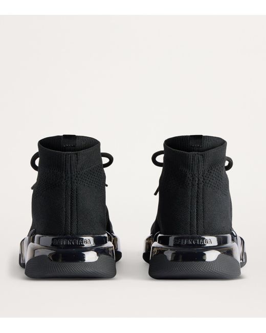 Balenciaga Black Sneakers Speed 2.0 With Sock for men