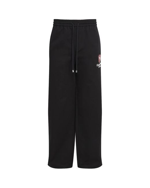 Amiri Black Château California Straight Sweatpants for men