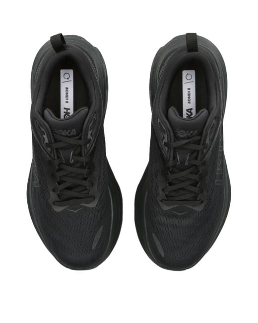 Hoka One One Black Bondi 8 Trainers for men