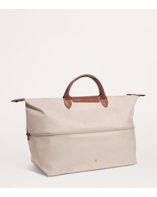 Longchamp Brown Expandable Le Pliage Original Tote Bag