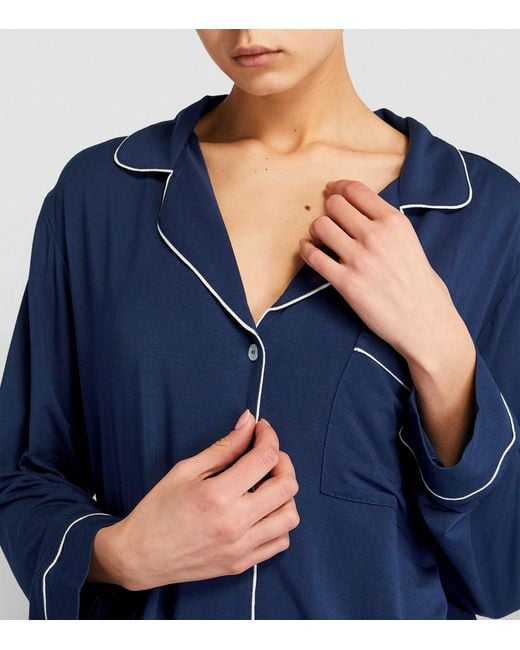 Eberjey Blue Gisele Pyjama Set