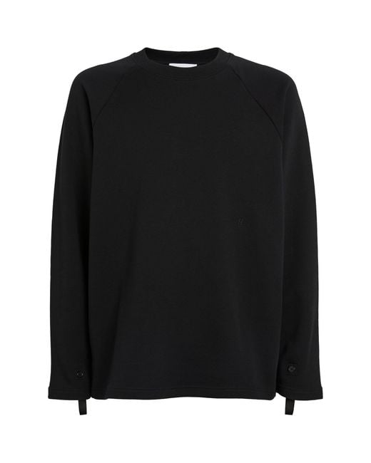 Helmut Lang Black Relaxed Sweatshirt for men