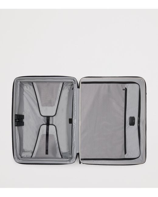 Tumi Black Alpha 4 Large Dual Access Expandable Suitcase