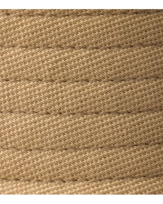 Prada Natural Cotton Old Piqué Bucket Hat for men