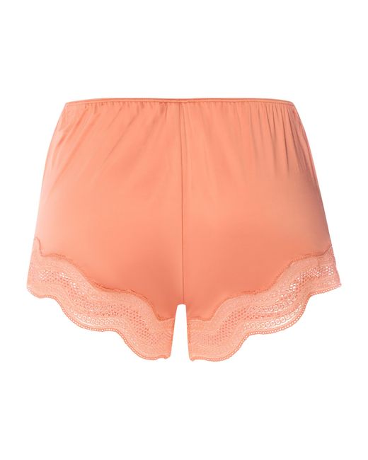 Hanro Orange Cira Pyjama Shorts