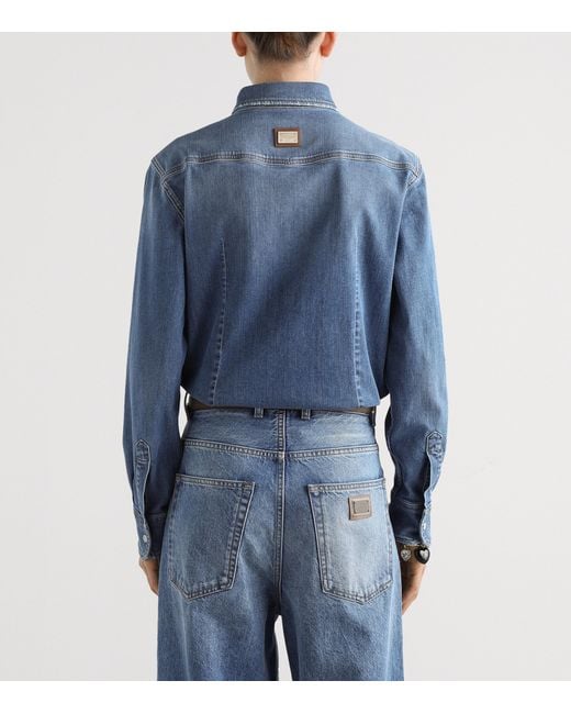 Dolce & Gabbana Blue Tops