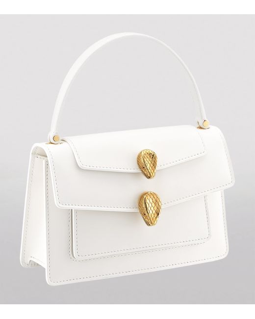 BVLGARI White X Alexander Wang Leather Serpenti Multi-Wear Bag