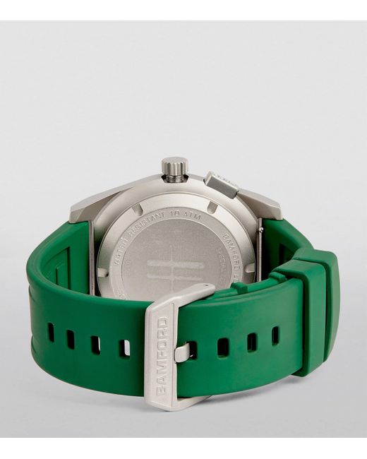 BAMFORD LONDON Green Titanium Bamford B347 Watch for men