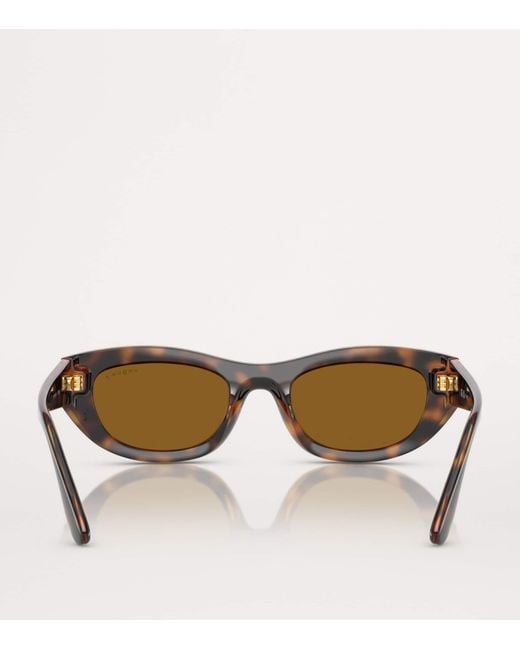 Vogue Brown Nylon Sunglasses