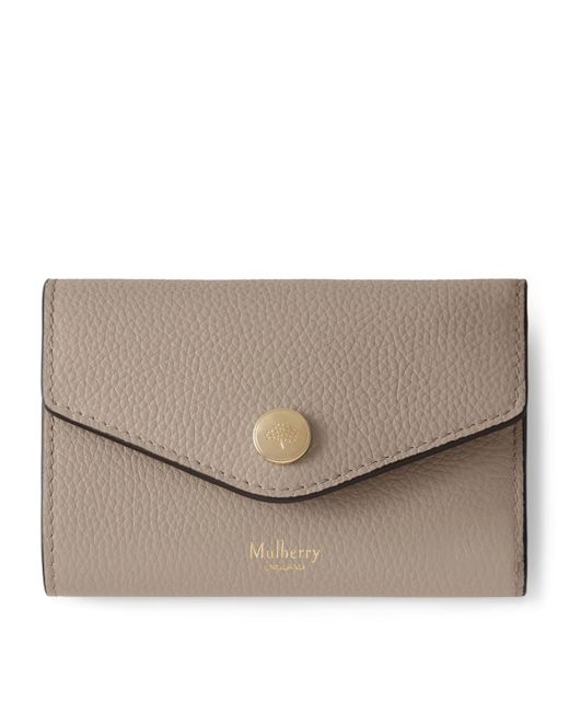 Mulberry Natural Leather Folded Wallet