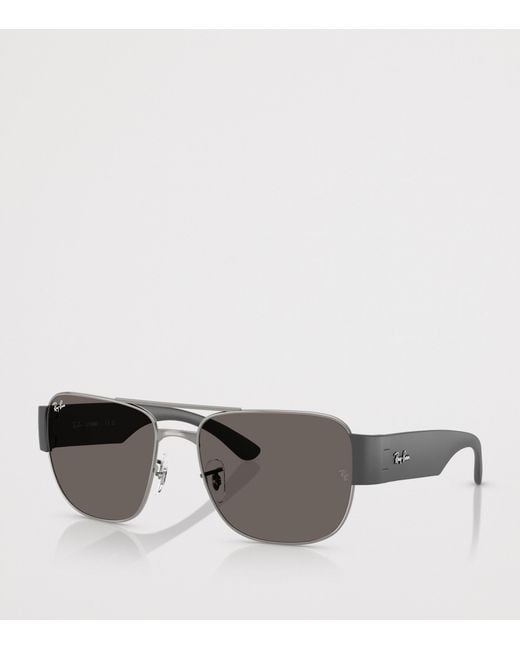 Ray-Ban Gray Rb3756 Square Sunglasses
