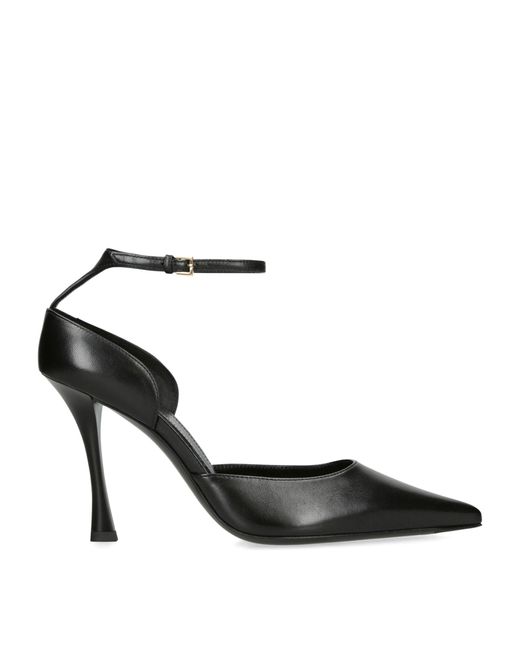 Givenchy Black Leather Show Stocking Pumps 95