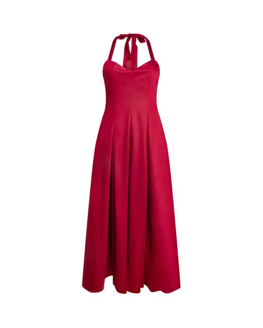 Alice + Olivia Isabelle Flared Midi Dress