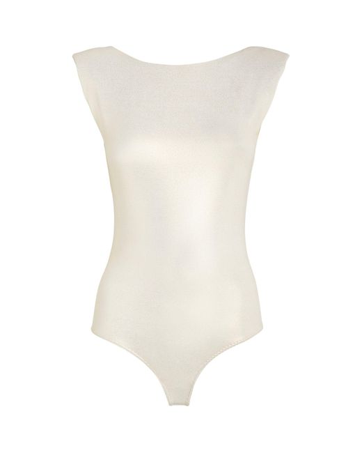 MAX&Co. White Jersey Bodysuit