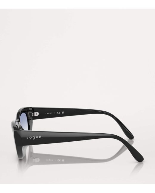 Vogue Black Nylon Sunglasses