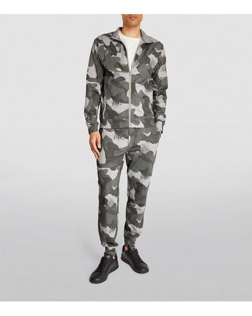 RLX Ralph Lauren Gray Technical Camouflage Print Jacket for men