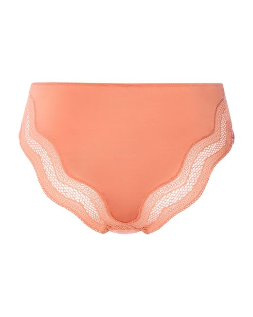 Hanro Pink Cira Midi Briefs