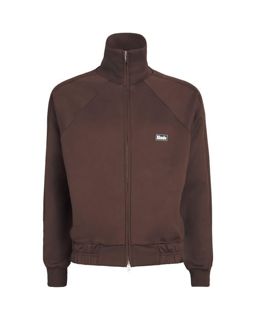 Rhude Brown Madera Track Jacket for men