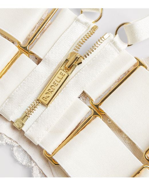 Bordelle White Theia Balconette Bra