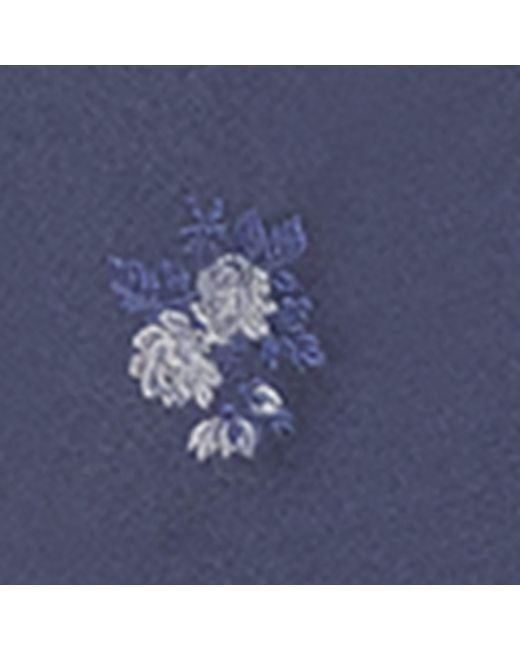 Paul Smith Blue Silk Floral Tie for men