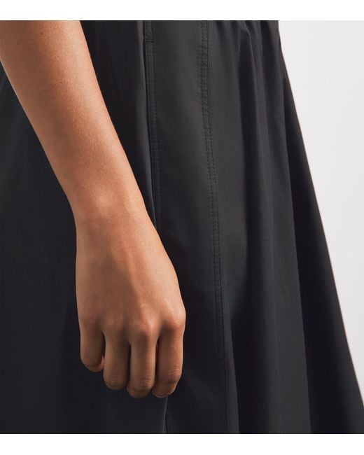 ME+EM Black Belted Maxi Skirt