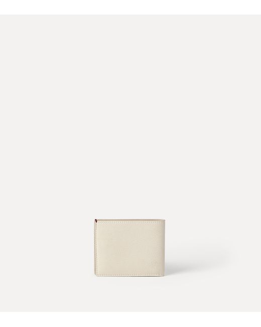 Brunello Cucinelli Natural Leather Bifold Wallet for men